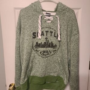 Salt Creek Green Sweatshirt Size Women's Large.